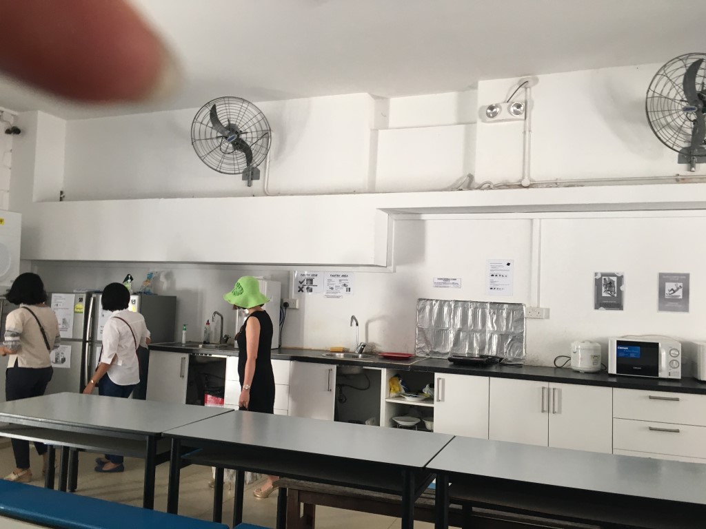 nha bep truong dimensions